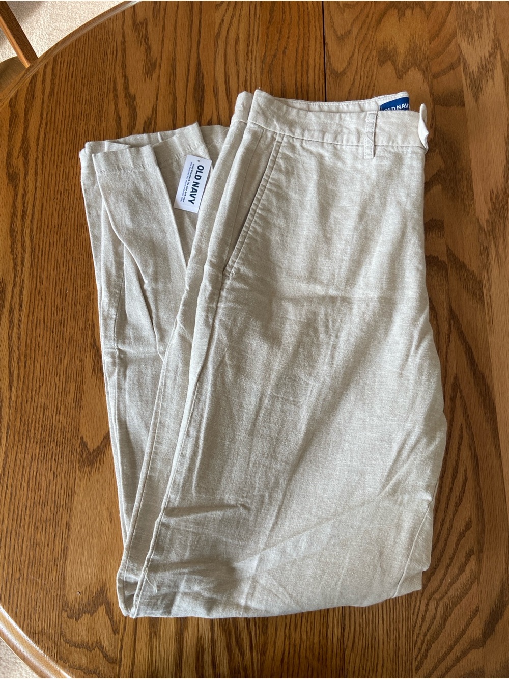 Old Navy Men’s 90s Straight Linen Pants